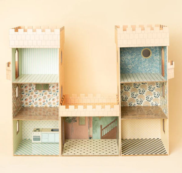 Set - Castillo con cocina + castillo con espejo + hall